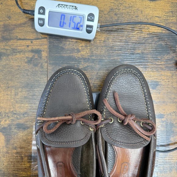 Coach Shoes Womens Size 6 Brown Leather Driving Loafers Moccasins Slip On J204 - Picture 10 of 10